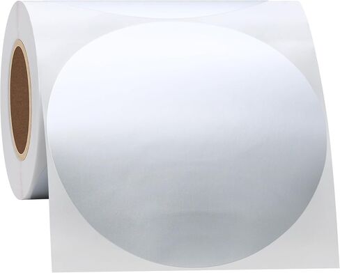 4 inch Circle Stickers Dot Label Color Coding Labels Adhesive Round Label 100 Dot Stickers, Black Color in Saudi Arabia