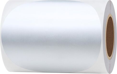 4 inch Circle Stickers Dot Label Color Coding Labels Adhesive Round Label 100 Dot Stickers, Black Color in Saudi Arabia