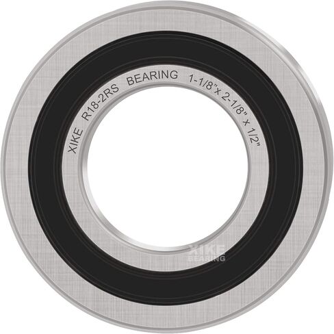 XiKe R10-2RS Double Rubber Seal Bearings 5/8" x 1-3/8" x 11/32",Deep Groove Ball Bearings Pack of 4pcs in Kuwait