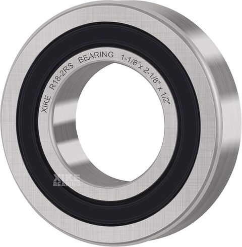 XiKe R10-2RS Double Rubber Seal Bearings 5/8" x 1-3/8" x 11/32",Deep Groove Ball Bearings Pack of 4pcs in Kuwait