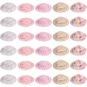 chgcraft 30 pcs 5 Colors mini recition straw knitting hats small Straw Hat Hat Craft Straw Hats for Crafts Mini Straw Hat for Diy Devinative Exclues ، 5 Colors ، 1.95x 0.43inch