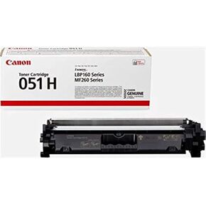 Canon Genuine 051H High Toner Toner Cartridge (2169C001) ، العائد ما يصل إلى 4،100 صفحة لـ LBP162DW ، MF264DW ، MF267DW