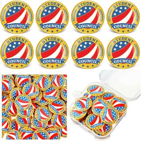 100 PCS 1.5 "GOARTS HOSE HARWARD FABEL PINS Bulk Awards Button Buttion Butgion Progeteral Star Pins Brooch Brooch for Reward struction stefer
