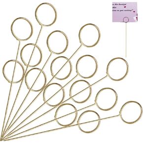 40pcs pick pick stare ، حامل بطاقة لترتيب الزهور ، حامل شجرة بطاقة الهدايا ، حامل مذكرة صور ، عصا ، 12 بوصة مناسبة للهدايا لحفل عيد ميلاد زهرة (القلب)