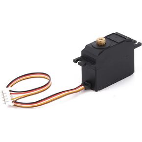 Akozon Premium Plastic Gear Servo: ترقية وقطع الغيار لـ Wltoys 12428/12427 1/12 RC - خفيفة الوزن ، مؤازرة ل RC Hobbyists