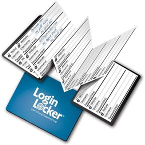 Password Organizer—Blue
