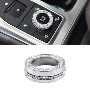 LECART for Explorer Accessories Drive Mode Switch Knob Cover Aluminum Alloy Car Interior Decoration Trims for Ford Explorer 2020 2021 2022 2023