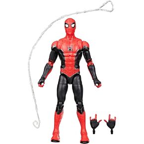 سلسلة Marvel Legends Series Spider-Man (بدلة ترقية) ، Spider-Man: بعيدًا عن رقم عمل مقاس 6 بوصات من المنزل