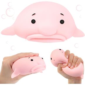 Hydren Blobfish Toy Toy Leaff Frudge Goverty Goalty Goalty for البالغين الأسماك اللطيفة Tidget Sensory Toy for Friend
