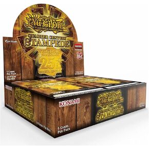 Konami Yugioh Quarter Century Stampede 1st Edition Booster Pack - 24 Packs
