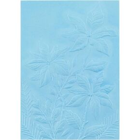 BAOFALI 3D Embossing Folder for Card Making Flowers and Leaves Pattern Plastic Embossing Folders for DIY Scrapbooking Photo Album Card Paper Craft Decoration Embossing Template