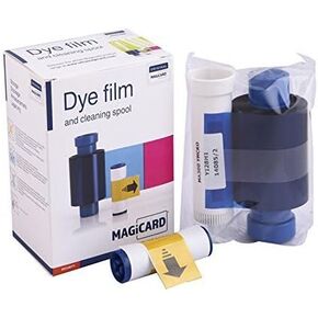 Magicard Enduro Pronto Rio Pro Card Card Color Ribbon 5 Panel Color Dye Film MA300YMCKO 300PRINTS 5ROLLS/LOT