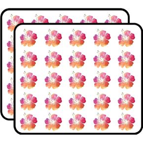 Hibiscus Water Color Flower 50 Pack 1 "ملصقات لـ Scrapbooking ، التقويمات ، الفنون ، الحرف اليدوية الخاصة بالأطفال ، الألبوم ، المجلات الرصاصة
