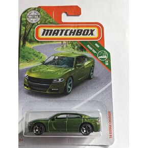 Matchbox 2019 MBX Road Trip '18 Dodge Charger 2/100, Green