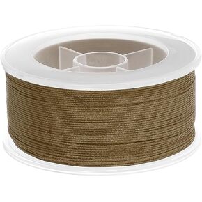 Patikil Nylon Cord 1.5 مم × 50 م ، سوار سلسلة سوار مضفر نايلون الخيط الصيني الحبل للمجوهرات صنع قلادات الديك