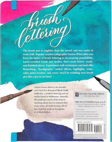 Brush Lettering from A to Z: A Fun and Comprehensive Guide to Creating Modern Calligraphy with a Brush Pen in Saudi Arabia