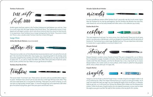 Brush Lettering from A to Z: A Fun and Comprehensive Guide to Creating Modern Calligraphy with a Brush Pen in Saudi Arabia