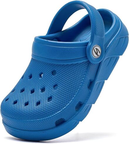 HOBIBEAR Kids Garden Clogs Toddler Sandals for Boys Girls Slipper Beach Water Shoes Slip on (Toddler/Little/Big Kids) in Kuwait