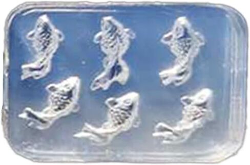 Koi Fish Silicone Resin Molds,Carp Gold Fish Resin Casting Molds,Earrings Pendant Jewelry Epoxy Molds for Jewelry Making in Saudi Arabia