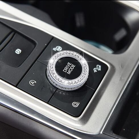 LECART for Explorer Accessories Drive Mode Switch Knob Cover Aluminum Alloy Car Interior Decoration Trims for Ford Explorer 2020 2021 2022 2023 in Saudi Arabia
