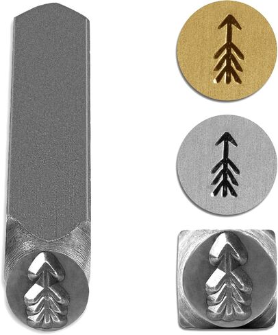 The Craft Guy Metal Stamping Tools 5/6 Inch(8mm) Metal Punch Stamp Stamping Tools for Jewelry Craft Stamping Unique Totem Pattern High Precision Crafting Tools for Customized Jewelry (Totem 1) in Saudi Arabia