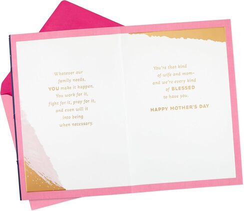 Hallmark Mothers Day Card for Wife (Butterfly) in Kuwait