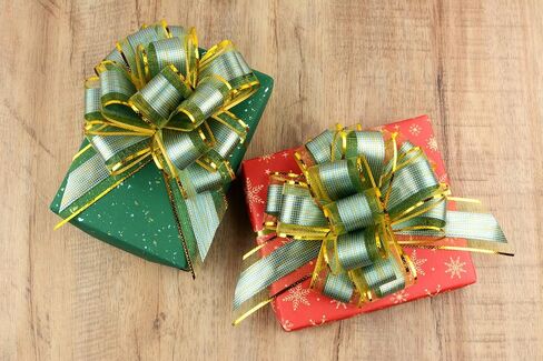 COOLAKE 20-Piece Pull Bows Set | Festive Gift Wrapping Ribbon for Christmas, Weddings, Birthdays & Occasions (Green) in Saudi Arabia