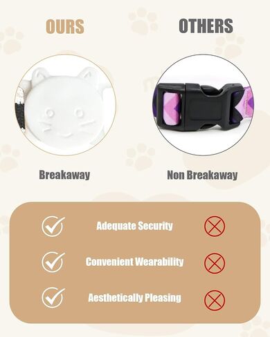 Stylish Black and White Checkered Cat Collar with Flower - Breakaway Safety Collar and Adjustable Size 7.09-12.6 inches for Small to Medium Cats (Black) in Saudi Arabia