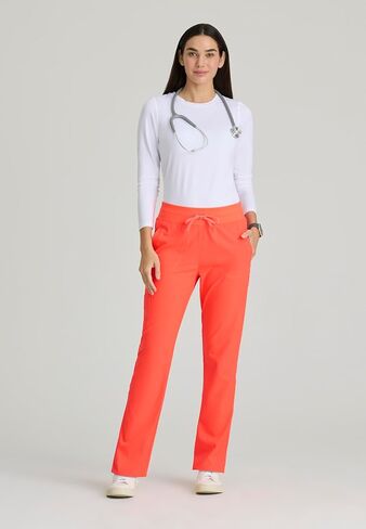 BARCO One Uplift Scrub Pant for Women - Knit Waistband Medical Pant, Eco-Friendly Fabric, 4-Way Stretch Women's Scrub Pant in Saudi Arabia