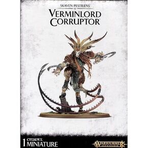 ألعاب ورشة عمل 99120206023 Skaven Pestilens Verminlord Caruptor Miniature