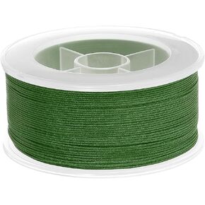 PATIKIL Nylon Cord 1.5 mm x 50 m, Bracelet String Braided Nylon Thread Chinese Knotting Cord for Jewelry Making Beading Necklaces Blind Wind Chimes, Gray in Saudi Arabia