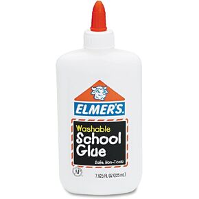 Elmer's القابلة للغسل ، لا Run School Glue 7.625 [E308]