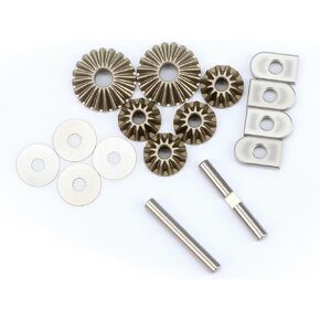 Diff Gear Set Upgrade Parts for Arrma 1/7 Felony Fireteam Infraction Limitless Mojave 1/8 Kraton Notorious Outcast Talion Typhon,Replace#AR310436#ARAC4010