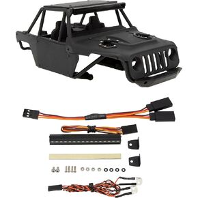 Meus Racing Trx4m Ripper Chassis + Roof Lights Kit