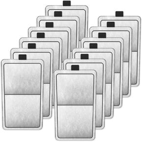 9-Pack Filter Cartridge Replacement for Top Fin PF-S Silenstream PF10 Power Filters