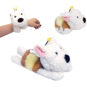 Capybara Slap Bracelets Stuffed Animal for Kids, Plush Animal Snap Bracelets Cutie Cuff Sticky Rolls Bracelet Huggers Toy Wrist for Girls Boys Child Gift Party Favors Birthday in Kuwait