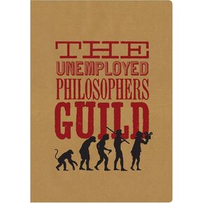 The Unemployed Philosophers Guild Notebook - UPG Themed Passport Sized Mini Pocket Notebook, 3.5" x 5"