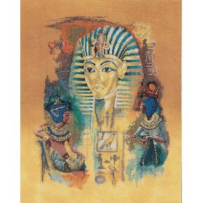 King Tutenkhamen Cross Stitch Kit