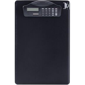 حافظة متعددة الوظائف مع فتحة حاسبة Binder Slot Slot & Scale لملف الورق A4 مناسب لملف أعمال الطالب