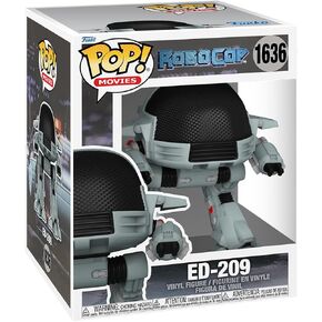 فونكو بوب! Super: Robocop - ED -209 - شخصية فينيل قابلة للتحصيل - فكرة الهدايا - البضائع الرسمية - للأطفال والكبار - عشاق الأفلام - نموذج نموذج لهواة الجمع والعرض