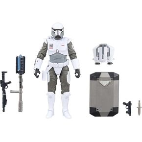 Star Wars The Vintage Collection Imperial Armored Commando ، Deluxe The Mandalorian 3.75 Inch Trojectible Figure