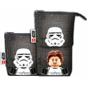 IQ Lego Star Wars Case Up Pencil - Stormtrooper/Han Solo (53461)