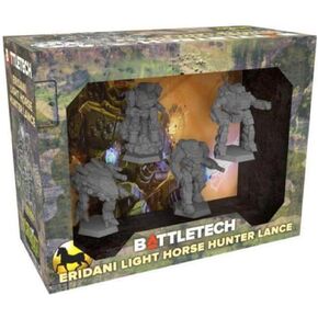 مختبرات لعبة Catalyst - Battletech Eridani Light Horse Hunter Lance - لعبة مصغرة - إصدار اللغة الإنجليزية