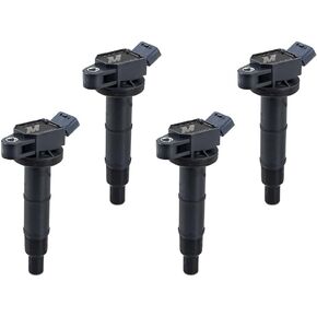 Mishimoto Ignition Coil, Compatible with Toyota Camry 2.4L, 2002-2011, 1-Pack in Kuwait
