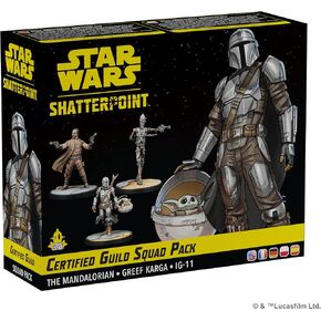 Star Wars Shatterpoint Certified Guild Squad Pack - Tabletop Miniatures Game, Strategy Game for Kids and Adults, Ages 14+, 2 Players, 90 Minute Playtime, Made by Atomic Mass Games