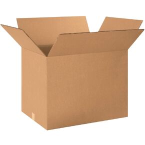 Aviditi Corrugated Cardboard Heavy-Duty Double Wall Shipping and Mailing Boxes, 24" L x 18" W x 18" H, Brown/Kraft, Easy-to-Assemble, Great for Small Businesses (Pack of 10)