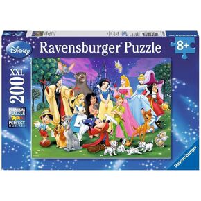 Ravensburger Disney المفضلات Jigsaw Puzzle (200 قطعة) ، 96 شهرًا إلى 216 شهرًا