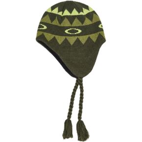 Oakley Men's Nordic Earflap Beanie, Fern Norway Pattern