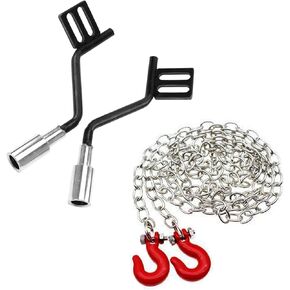 1PAIR RC محاكاة أنبوب أنبوب العادم و