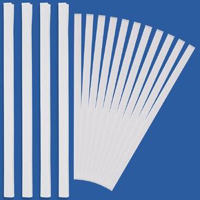 50 PCS شرائح الغراء الحرارية الساخنة ذوبان اللصق اللصق لإصلاح ربط الغراء الكتب ， الربط الحراري مع دعم شبكة لسعة 80-110 ، 12 مم